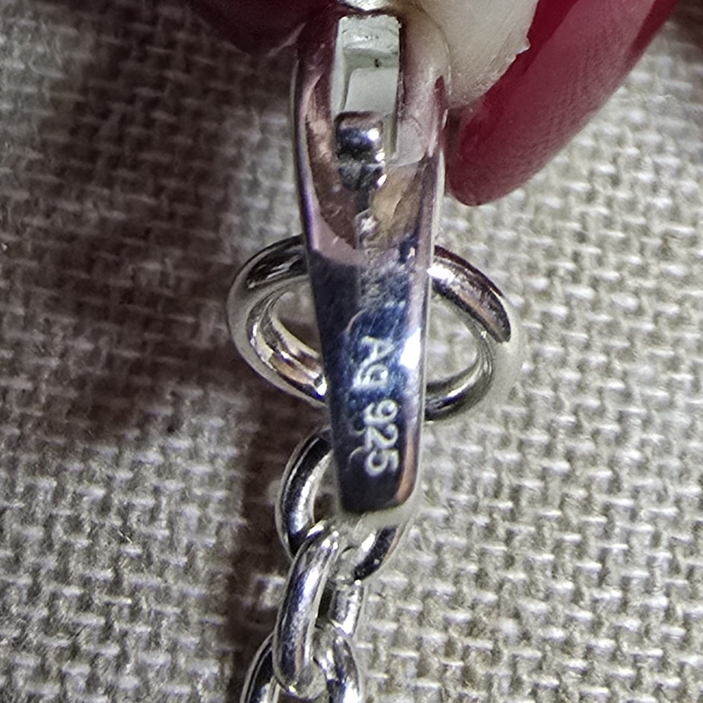 Gucci Interlocking GG 925 Sterling Silver Pendant Necklace - EUC - Picture 8 of 8